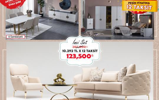 İNCİ DÜĞÜN PAKETİ (PEŞİN.FİYATINA 12TAKSİT)